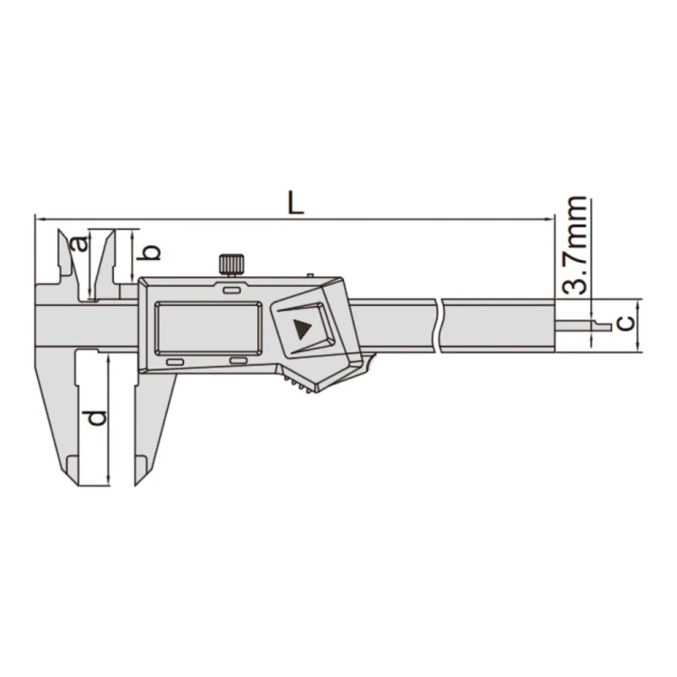 Suwmiarka cyfrowa Insize 0-300 mm; 0-12" (1108-300)