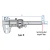 Suwmiarka cyfrowa Insize IP67 0-200 mm; 0-8" (1118-200B)