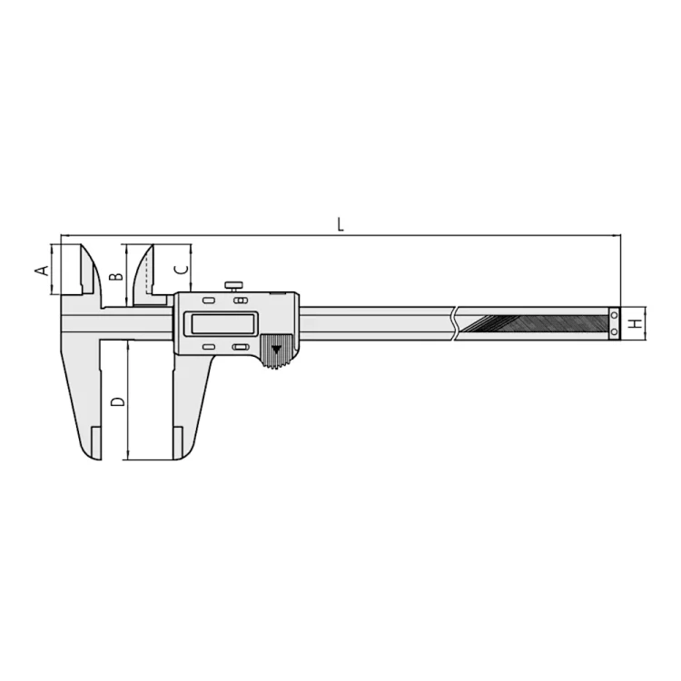 Suwmiarka cyfrowa Mitutoyo Digimatic 0-600/0,01 mm (500-501-10)