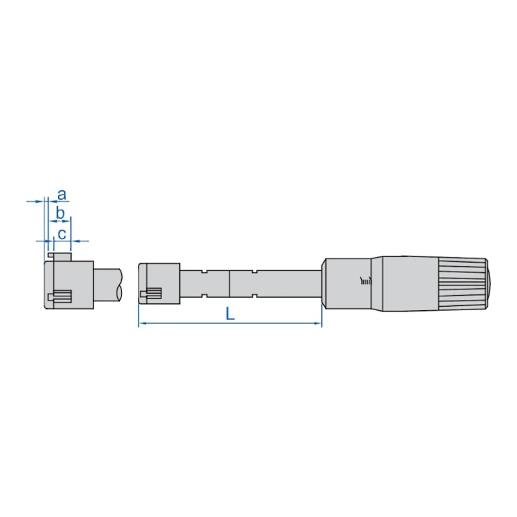 Średnicówka mikrometryczna trójpunktowa Insize 25-30 mm (3227-30)