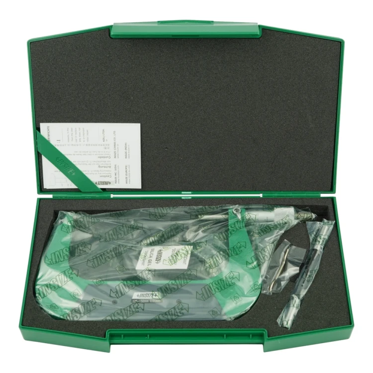 Mikrometr zewnętrzny Insize 125-150/0,01 mm (3202-150A)