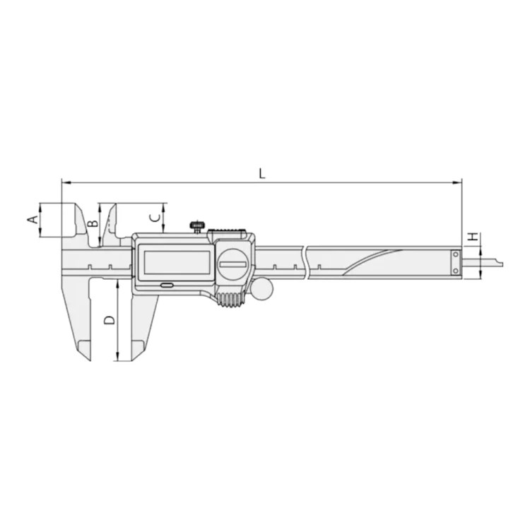 Suwmiarka cyfrowa Mitutoyo IP67 150/0,01 mm (500-709-20)