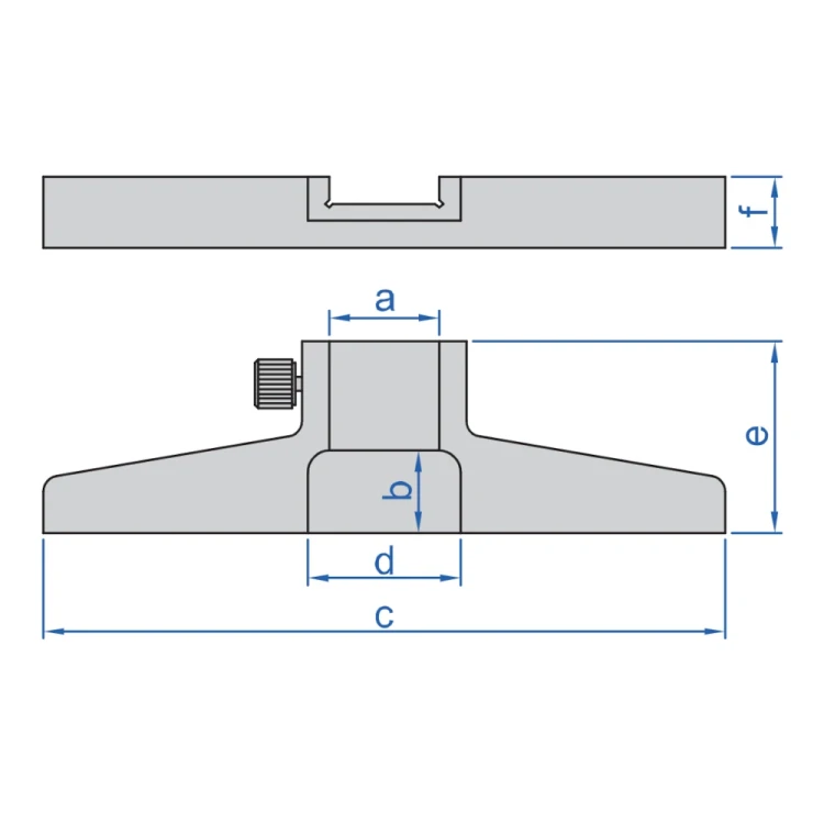 Stopa Insize 16,5 mm (pogrubiona) do suwmiarki (6140-16B)
