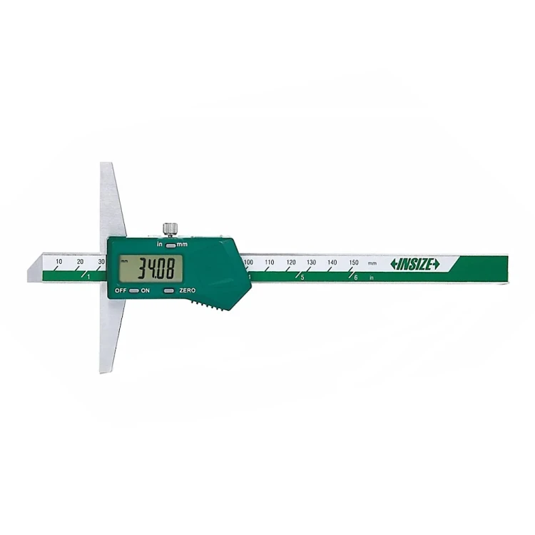 Głębokościomierz cyfrowy Insize 0-200 mm; 0-8" (1141-200A)