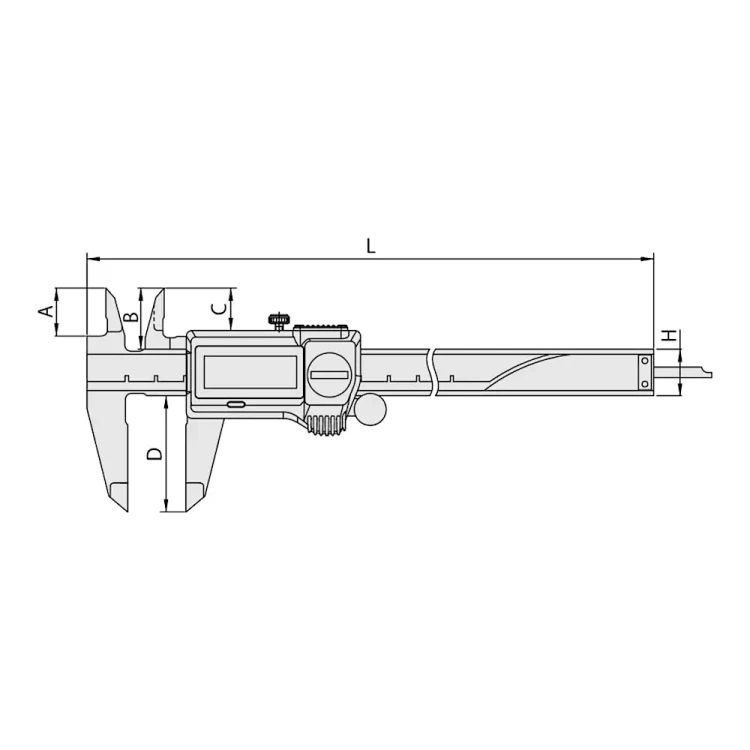 Suwmiarka cyfrowa Mitutoyo IP67 0-150/0,01 mm (500-706-20)