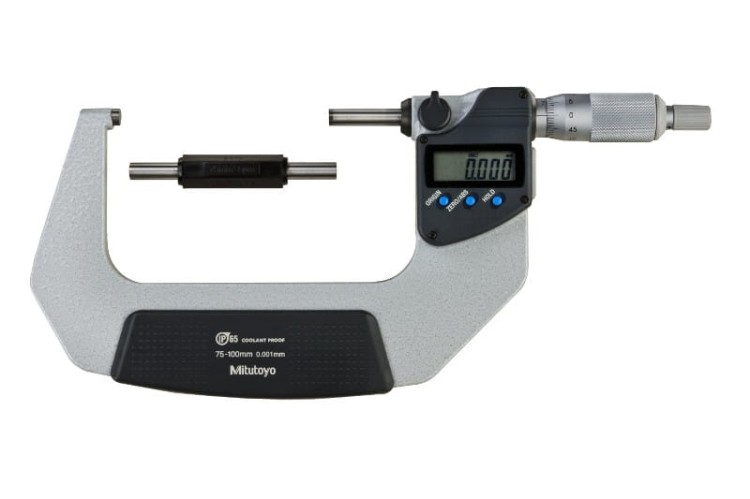 Mikrometr cyfrowy Mitutoyo Digimatic IP65 75-100/0,001 mm (293-243-30)