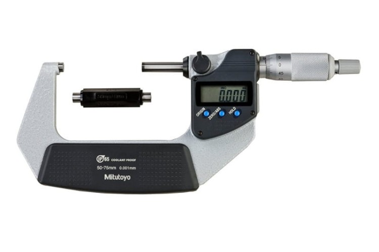Mikrometr cyfrowy Mitutoyo Digimatic IP65 50-75/0,001 mm (293-232-30)