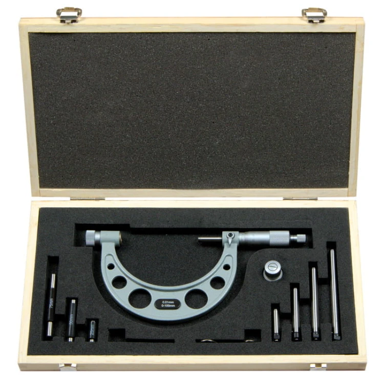 Mikrometr zewnętrzny QLR 0-100/0,01 mm