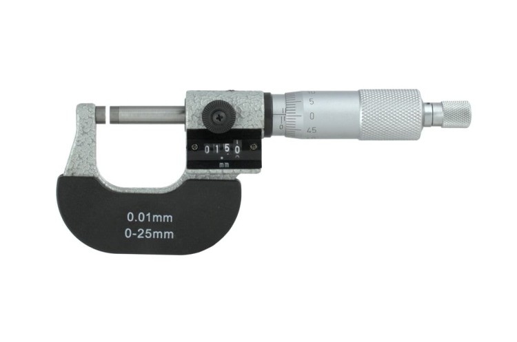 Mikrometr zewnętrzny (z licznikiem) QLR 0-25/0.01 mm