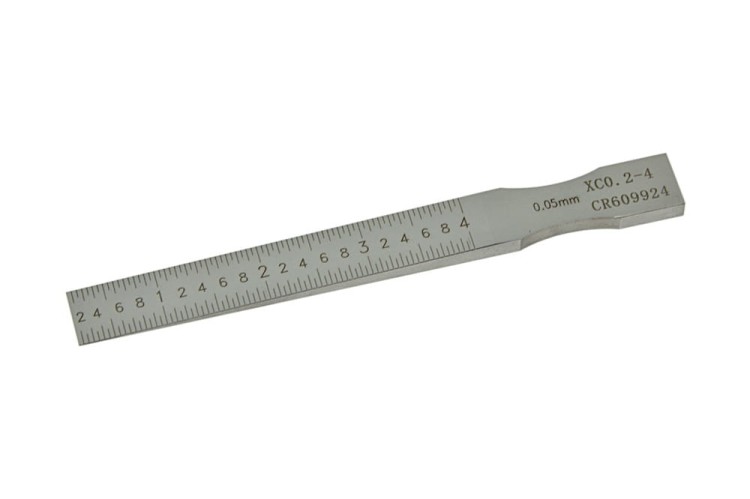 Klin pomiarowy (szczelinomierz) 0,2-4 mm/0,05 mm