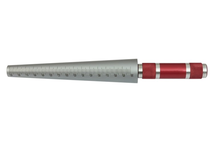 Stożek pomiarowy (sprawdzian stożkowy) 15-30 mm/0,1 mm