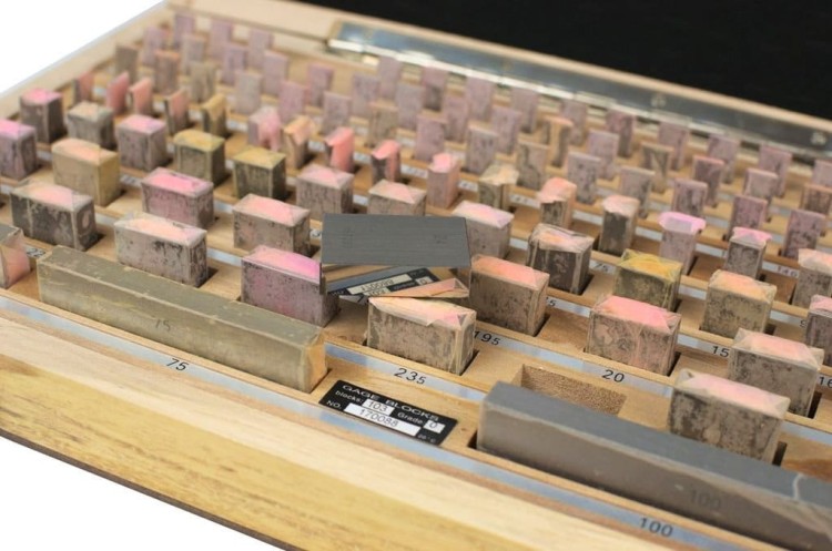 Płytki wzorcowe (stalowe) 122 szt. klasa 1