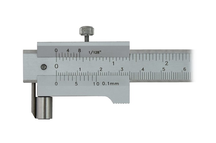 Suwmiarka traserska (z rysikiem) 200/0,1 mm