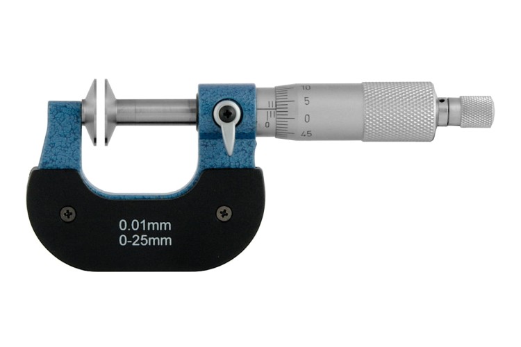 Mikrometr talerzykowy MMSw 0-25/0,01 mm