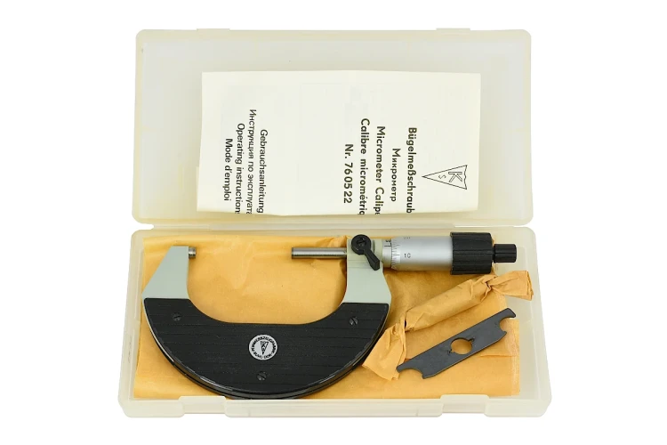 Mikrometr zewnętrzny Feinmess Suhl 50-75/0,01 mm