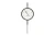 Czujnik zegarowy zębaty Teclock 50/0,01 mm (KM-155)