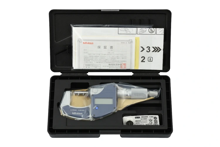 Mikrometr cyfrowy Mitutoyo Digimatic 0-25/0,001 mm (293-821-30)