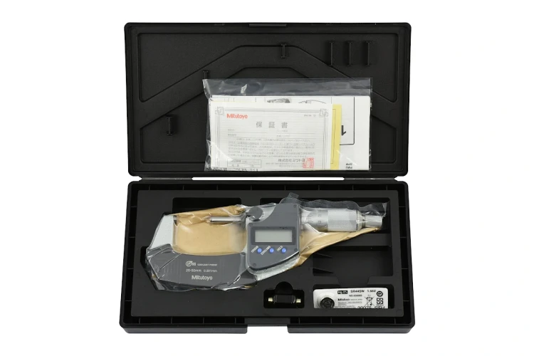 Mikrometr cyfrowy Mitutoyo Digimatic IP65 25-50/0,001 mm (293-231-30)