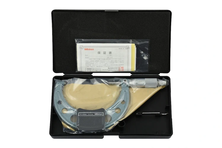 Mikrometr zewnętrzny Mitutoyo 75-100/0,01 mm (103-140-10)
