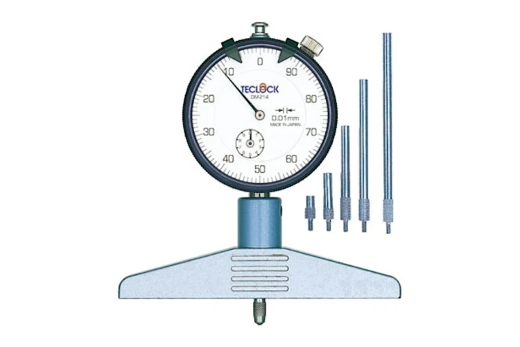 Grubościomierz czujnikowy Teclock 0-220/0,01 mm (DM-214)